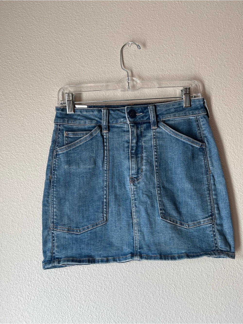 American eagle Women’s Denim Mini Skirt - Blue